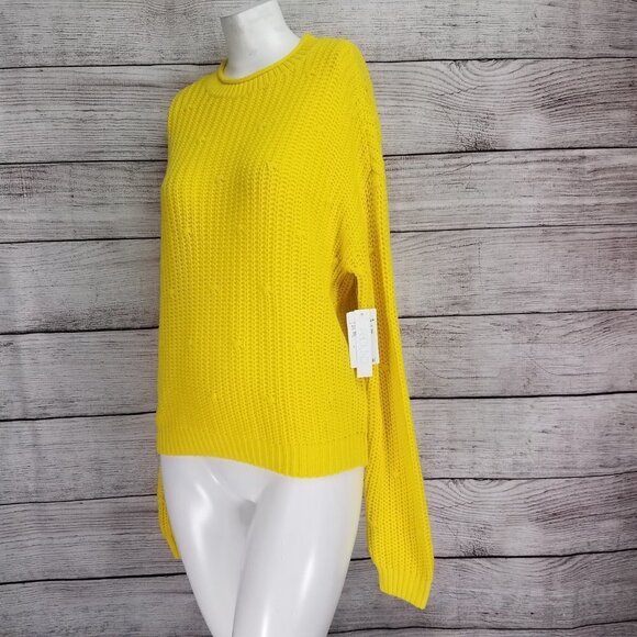 NEW Abound Nordstrom S Crew Neck Pullover Sweater Ribbed - Picture 2 of 11